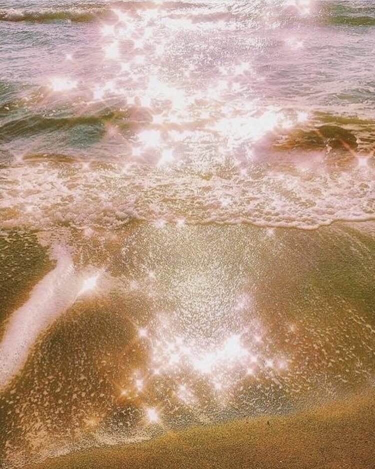 Sparkling beach